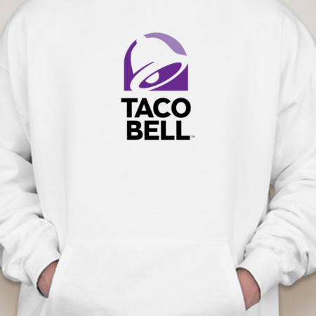 Classic Taco Bell Logo Unisex Pullover Hoodie