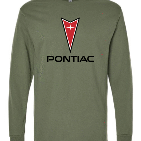 Classic Pontiac Logo Men’s Long Sleeve T-Shirt