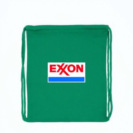 Exxon Logo Drawstring Backpack