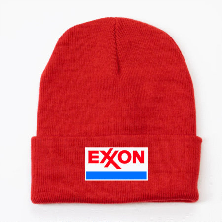 Exxon Logo Knit Beanie