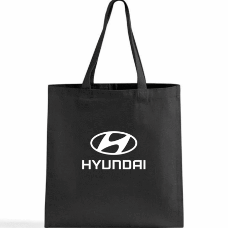 Hyundai Style Emblem Canvas Tote Bag