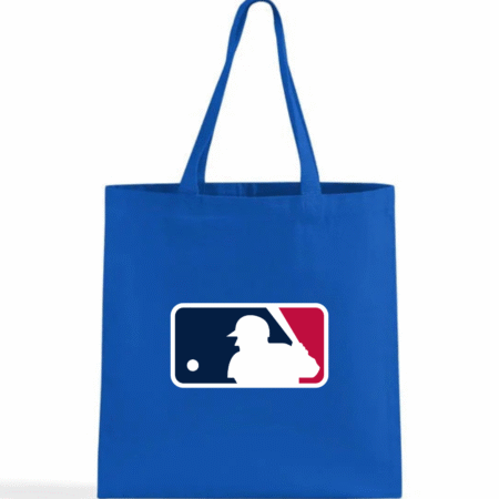 MLB Major League Baseball Logo Canvas Tote Bag