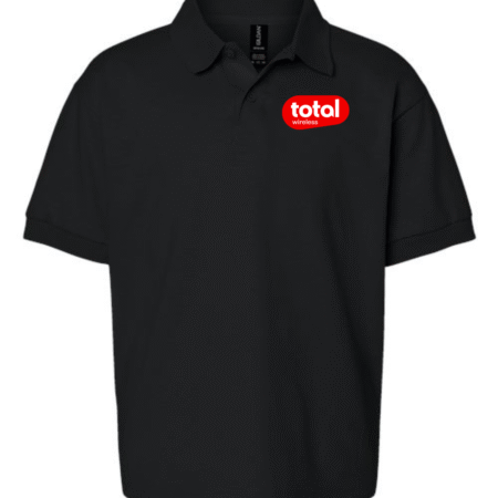 Total Logo Youth Polo Shirt