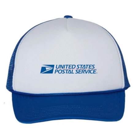 USPS United States Postal Service Logo Trucker Cap