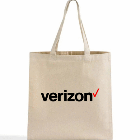 Verizon Logo Canvas Tote Bag