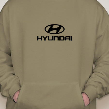 Classic Hyundai Logo Unisex Pullover Hoodie