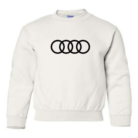 Audi Rings Logo Youth Sweatshirt