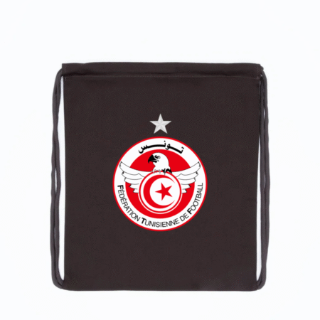 Tunisia Football Team Logo Drawstring Bag