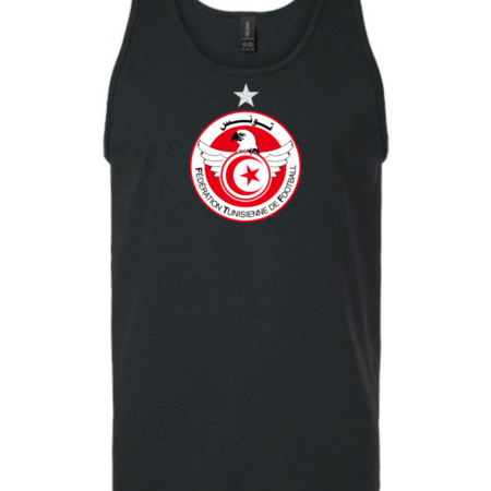 Tunisia Football Team Men’s Tank Top – Soccer Fan Sleeveless Shirt