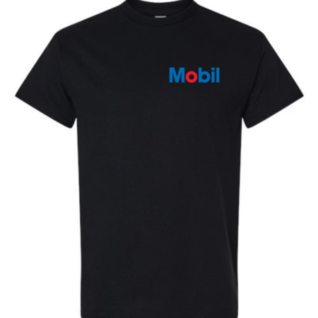 Mobil Logo Men’s Gildan T-Shirt