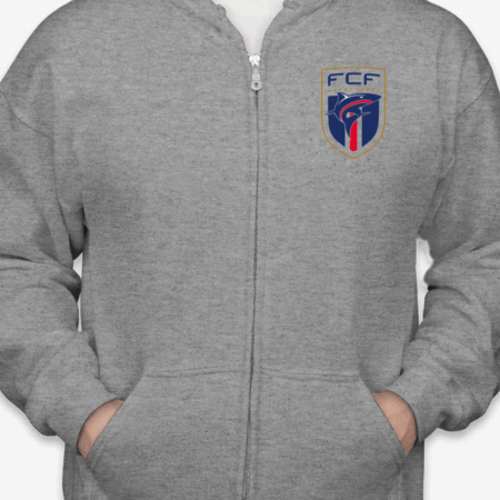 Cape Verde National Team Zip Hoodie Unisex Full-Zip Football Crest Hoodie