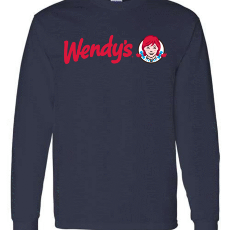 Classic Wendy’s Logo Men’s Long Sleeve T-Shirt