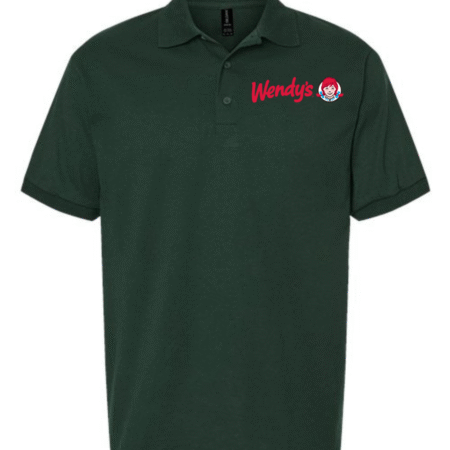 Classic Wendy’s Logo Men’s Polo Shirt