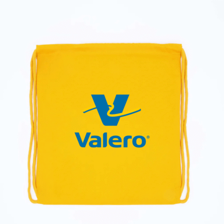 Valero Logo Drawstring Bag