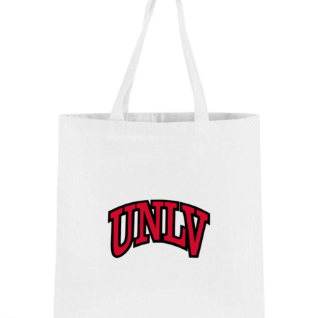 UNLV Rebels Football Logo Canvas Tote Bag