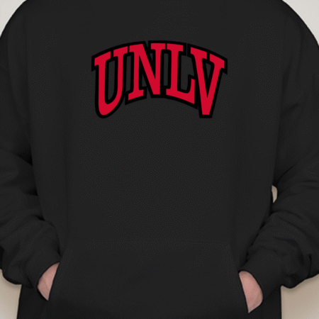 Classic UNLV Arch Logo Unisex Pullover Hoodie
