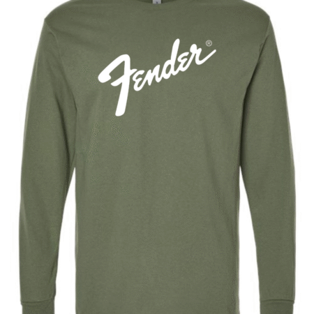 Classic Fender Logo Men’s Long Sleeve T-Shirt
