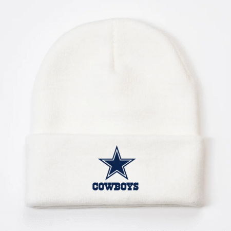 Dallas Cowboys Logo Knit Beanie – Football Fan Winter Hat