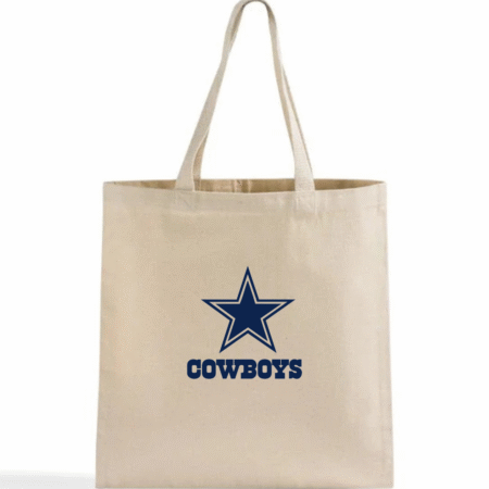 Dallas Cowboys Logo Canvas Tote Bag