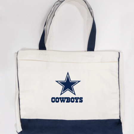 Dallas Cowboys Logo Trimmed Tote Bag