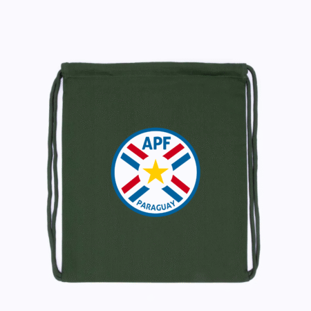 Paraguay Football Team Logo Drawstring Bag