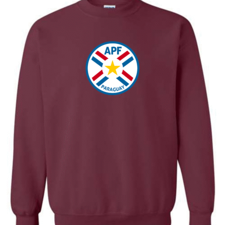Paraguay Football Team Inspired Men's Sweatshirt – Soccer Logo Crewneck