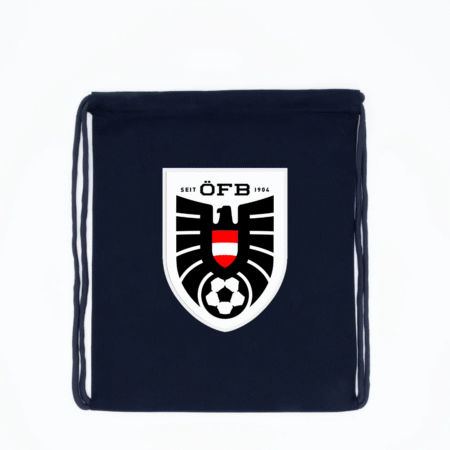 Austria National Football Team Logo Drawstring Bag