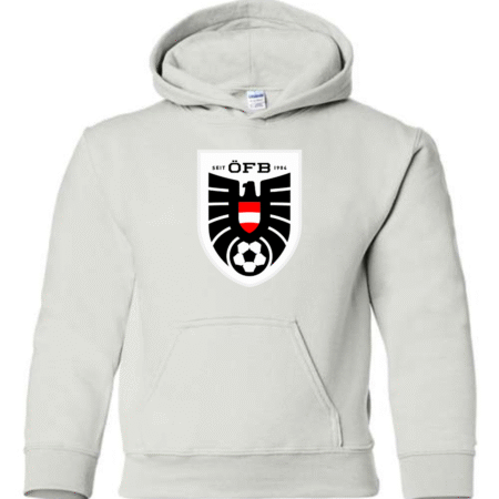 OFB Austria Football Logo Youth Hoodie