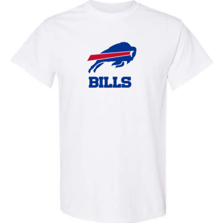 Buffalo Bills Logo Men’s Gildan T-Shirt – Football Inspired Graphic Tee
