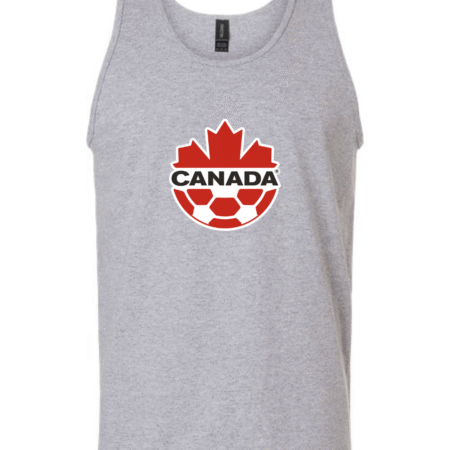 Canada Football Team Men’s Tank Top – Canadian Soccer Fan Sleeveless Shirt, Football Graphic Tank