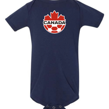 Canada Football Team Baby Bodysuit Soccer Fan Infant Outfit