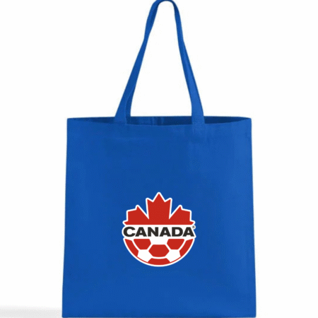 Canada Football Team Logo Canvas Tote Bag