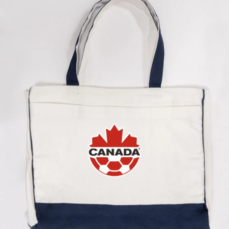 Canada Football Team Logo Trimmed Tote Bag