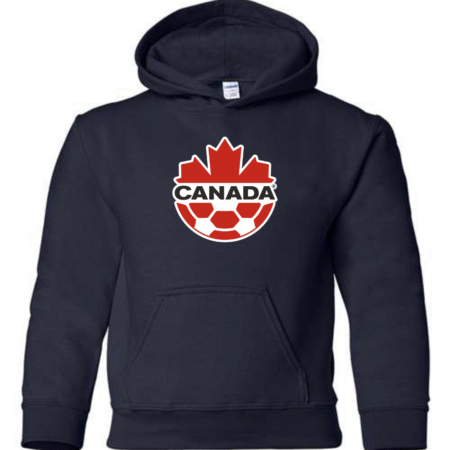 Canada National Football Logo Youth Hoodie
