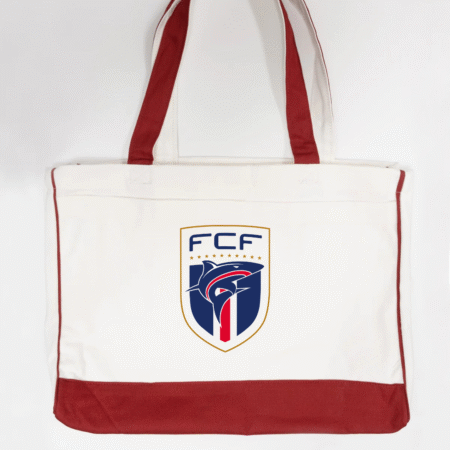 Cape Verde National Football Team Logo Trimmed Tote Bag