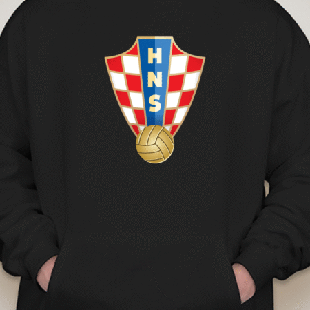 Croatia Football Team Logo Unisex Pullover Hoodie