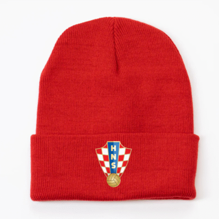Croatia National Football Team Logo Knit Beanie