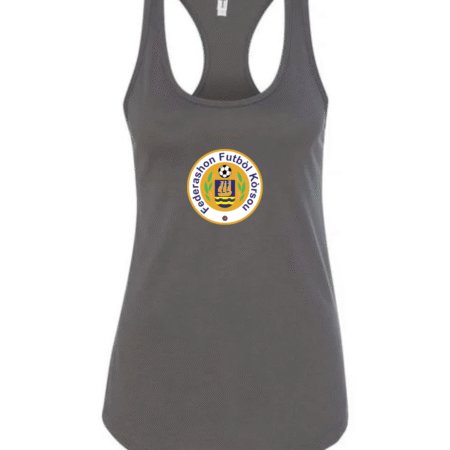 Ukraine Association of Football UAF Logo Womenâs Racerback Tank Top