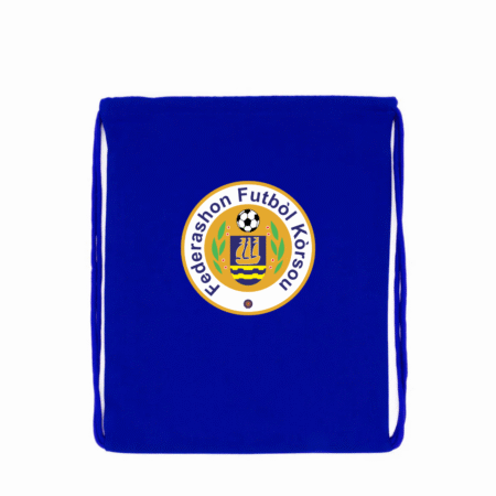 Curaçao National Football Team Logo Drawstring Bag