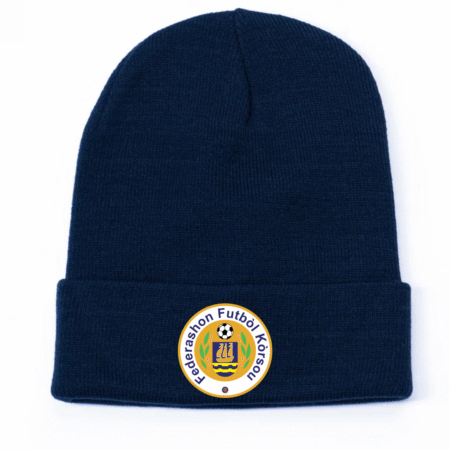 Curaçao National Football Team Logo Knit Beanie