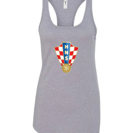 Croatia Football Federation HNS Logo Women’s Racerback Tank Top