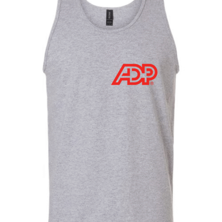 ADP Men’s Tank Top – Classic Logo Sleeveless Shirt, Casual Graphic Tank