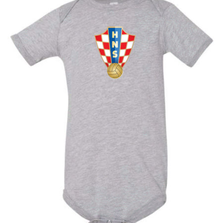 Croatian Football Team Baby Bodysuit Soccer Infant Outfit
