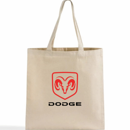 Dodge Logo Canvas Tote Bag
