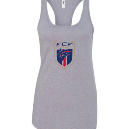 Cape Verdean Football Federation FCF Logo Women’s Racerback Tank Top