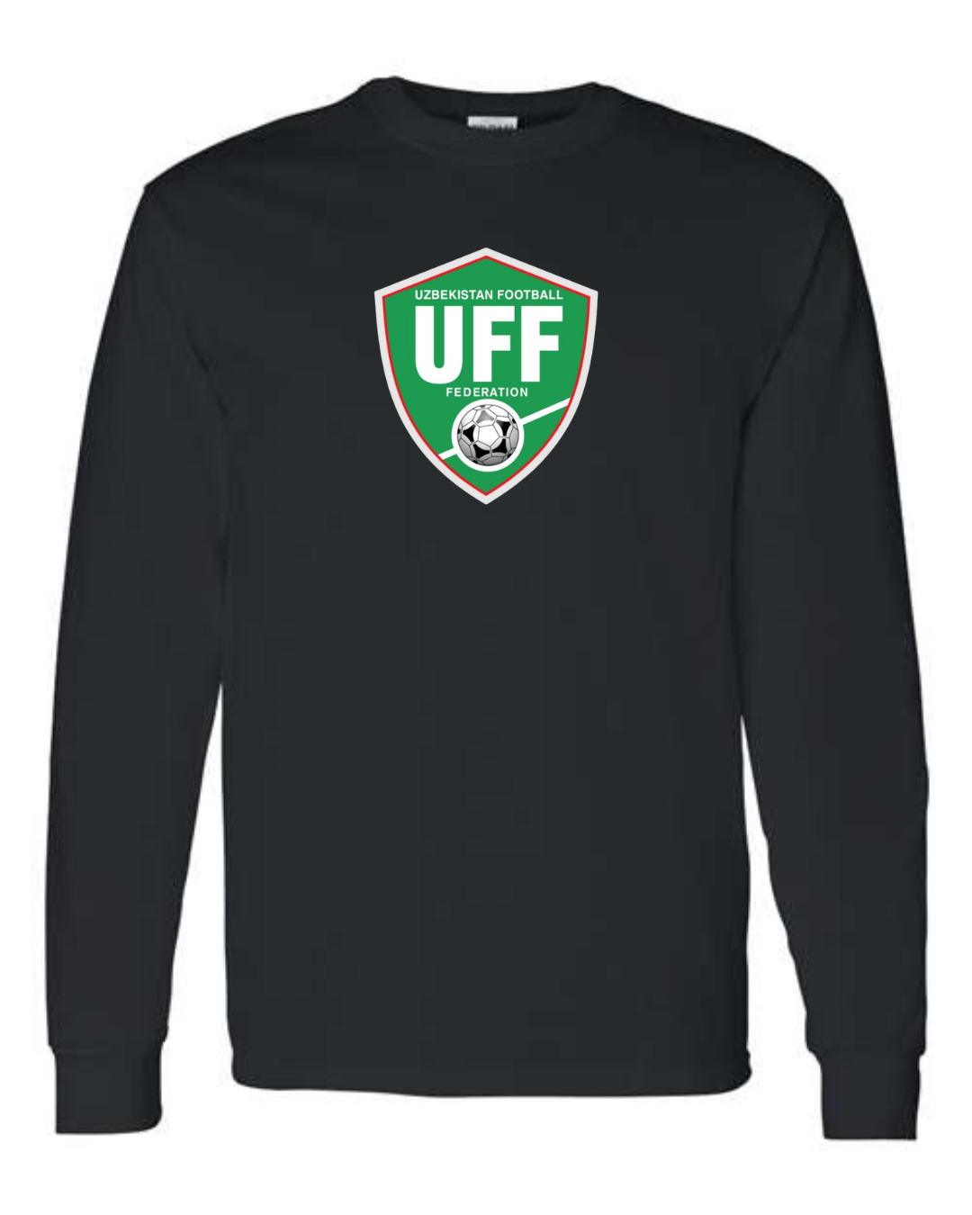 Classic Uzbekistan Football Team Logo Men’s Long Sleeve T-Shirt