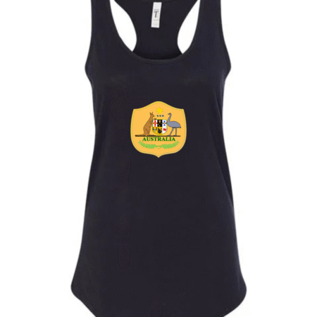 Australia Football Federation Logo Women’s Racerback Tank Top