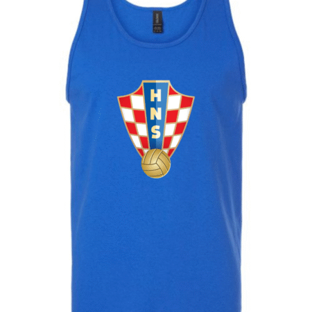 Croatian Football Team Men’s Tank Top – Croatia Soccer Fan Sleeveless Shirt