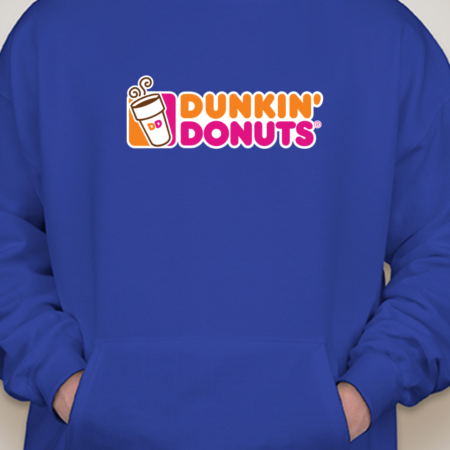 Dunkin' Donuts Logo Unisex Hoodie for Men and Women Pullover Sweatshirt