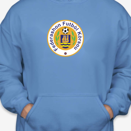 Curaçao Football Logo Unisex Hoodie for Men and Women Pullover Sweatshirt